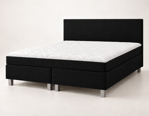 Y-NOT Nora boxspring Zwart – packshot