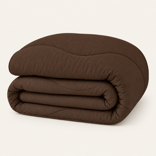 Y-NOT Comfort All-year Dekbed Wave Chocolate