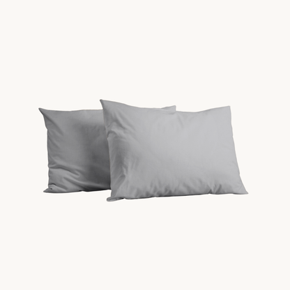 Y-NOT Kussenslopen Grey 60x70cm 2-Pack