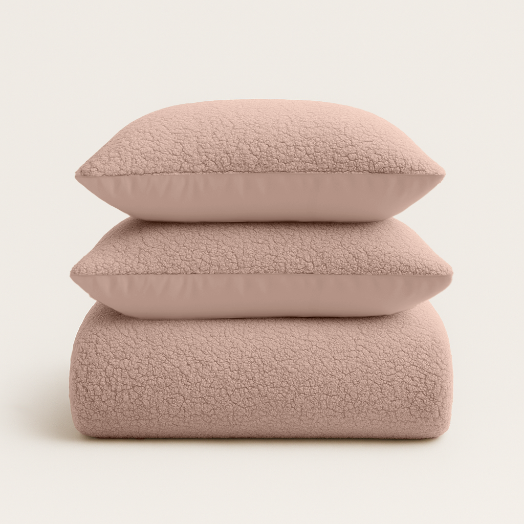 Dekbedovertrek set Teddy Hug Me Powder Pink