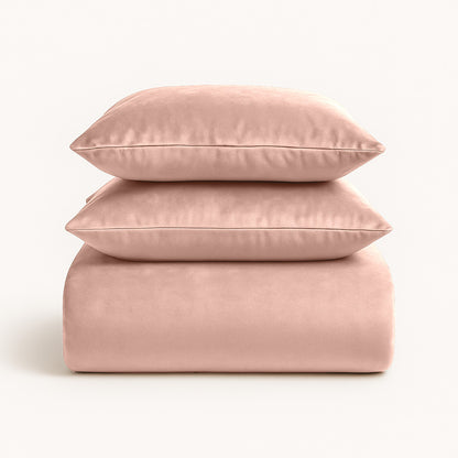 Dekbedovertrek set Velvet Roze