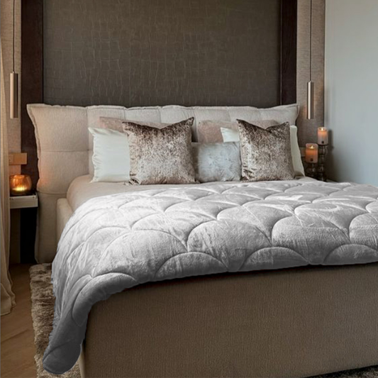 Dekbed Zonder Overtrek Velvet™ Stone Grey
