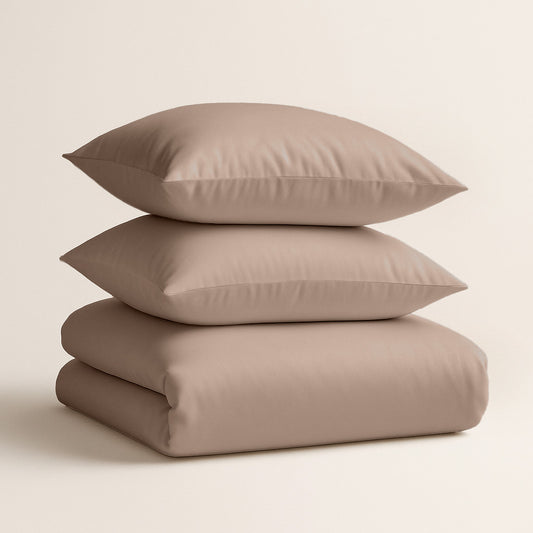 Dekbedovertrek Bamboe™ Taupe