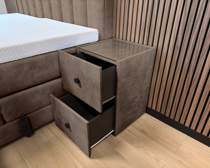 Y-NOT - Elektrische Boxspring - Cleo - Complete set - Nº31 Taupe