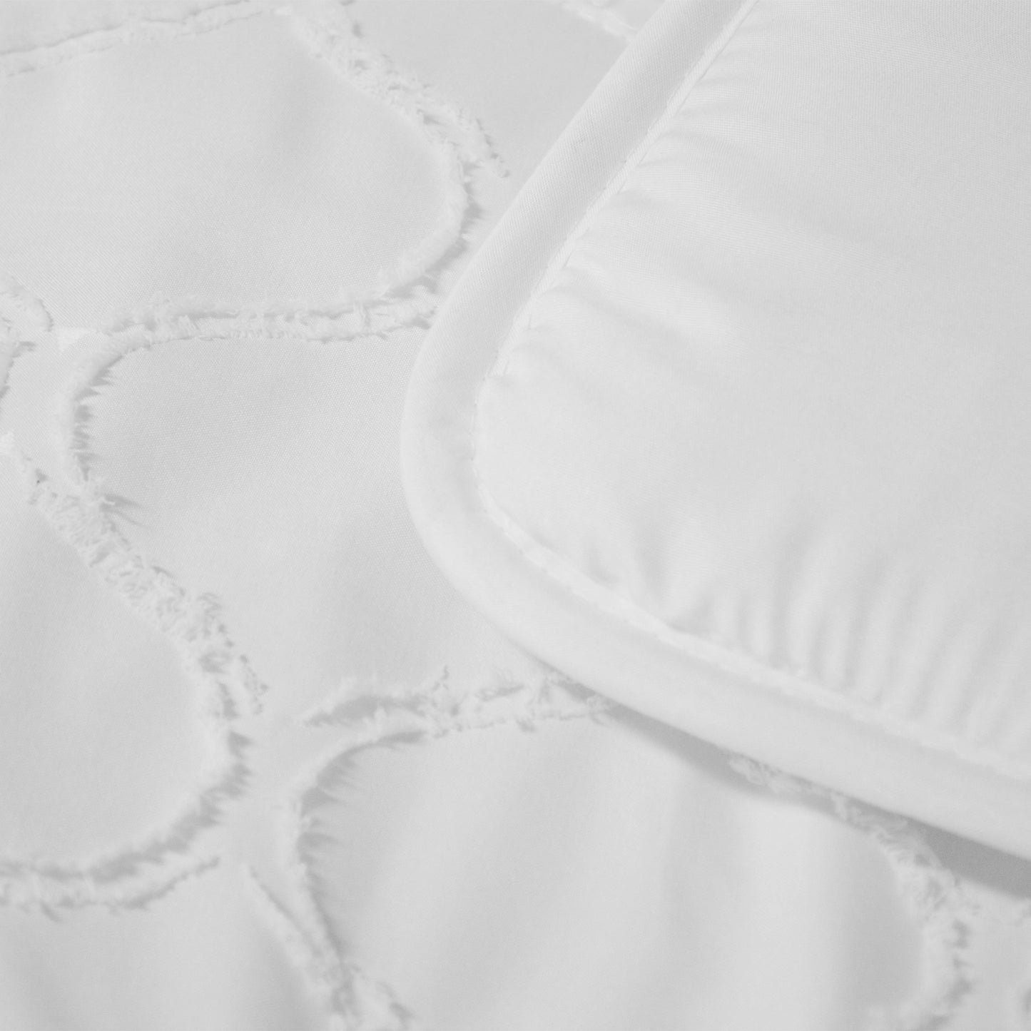 Dekbed Zonder Overtrek Japandi Curve White