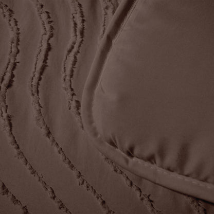 Dekbed Zonder Overtrek Japadi Waves Brown