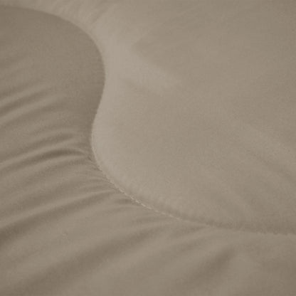 Dekbed Zonder Overtrek Japandi Waves Taupe