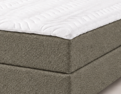 Y-NOT - Lina Teddy Boxspring - Complete set - Taupe