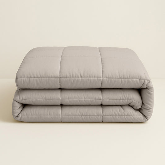 Dekbed Zonder Overtrek Stone Washed Zand