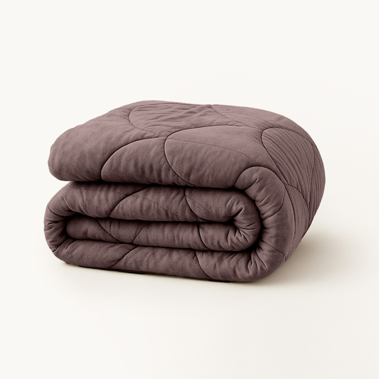 Dekbed Zonder Overtrek Velvet™ Taupe / Brown