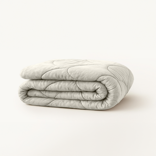 Y-NOT Velvet Zomerdekbed Pearl White