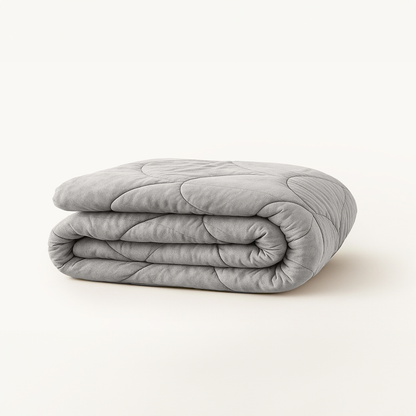 Y-NOT Velvet Zomerdekbed Grijs