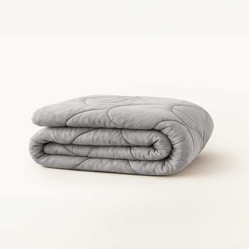 Y-NOT Velvet Zomerdekbed Grijs