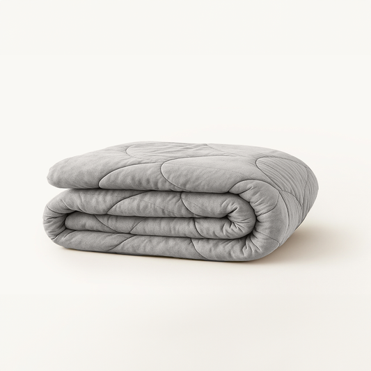 Y-NOT Velvet Zomerdekbed Grijs