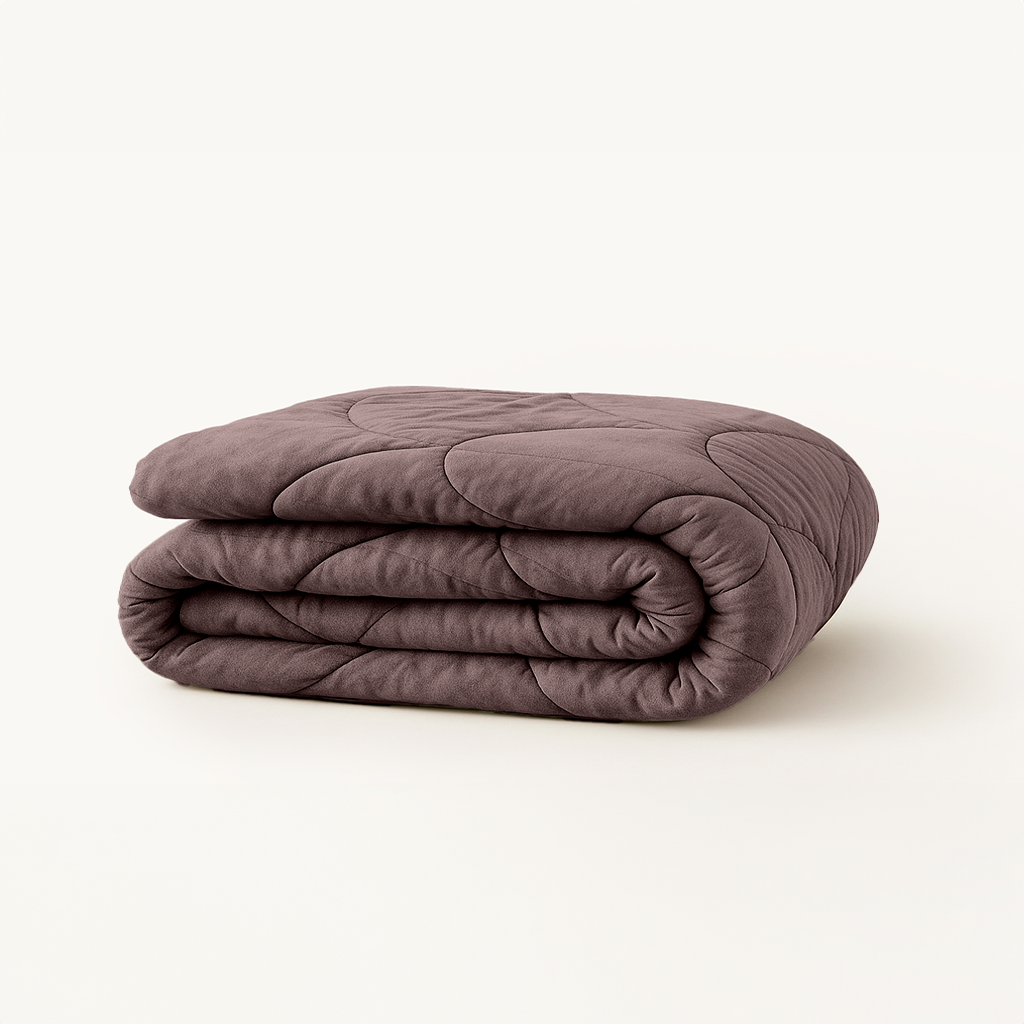 Dekbed Zonder Overtrek Velvet™ Taupe / Brown