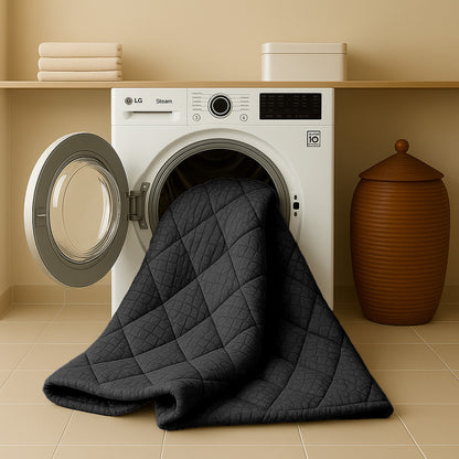 Dekbed Zonder Overtrek Velvet Snake Skin Jet Black