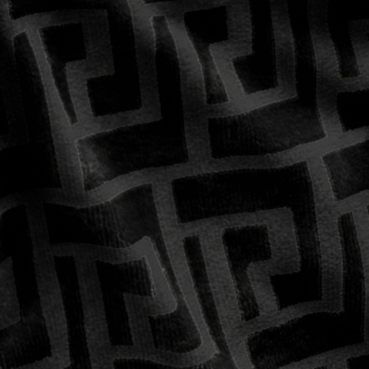 Y-NOT Velvet Designer Dekbed  Black