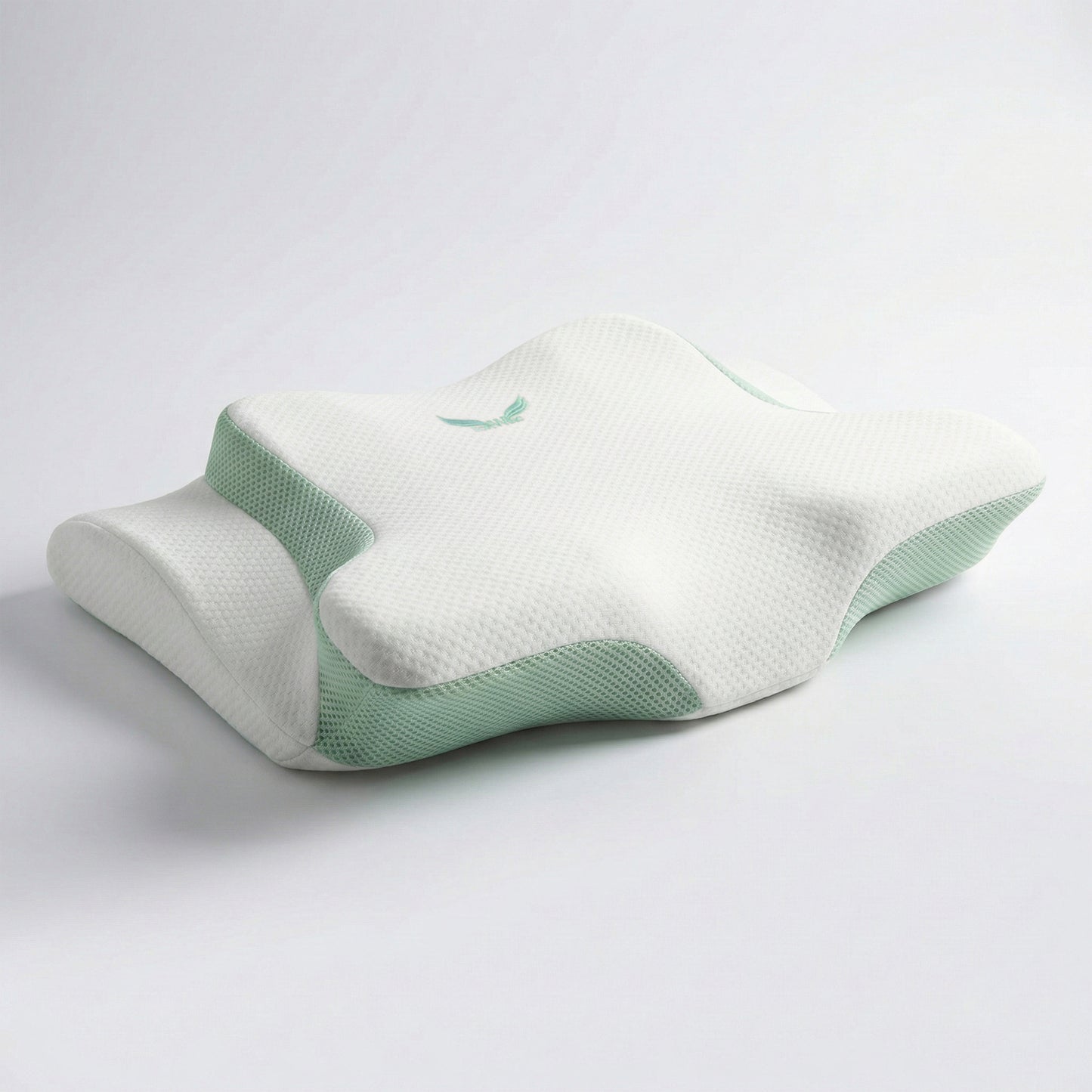 Y NOT Dreampillow Ergonomic hoofdkussen met ergonomische nekondersteuning in witte uitvoering
