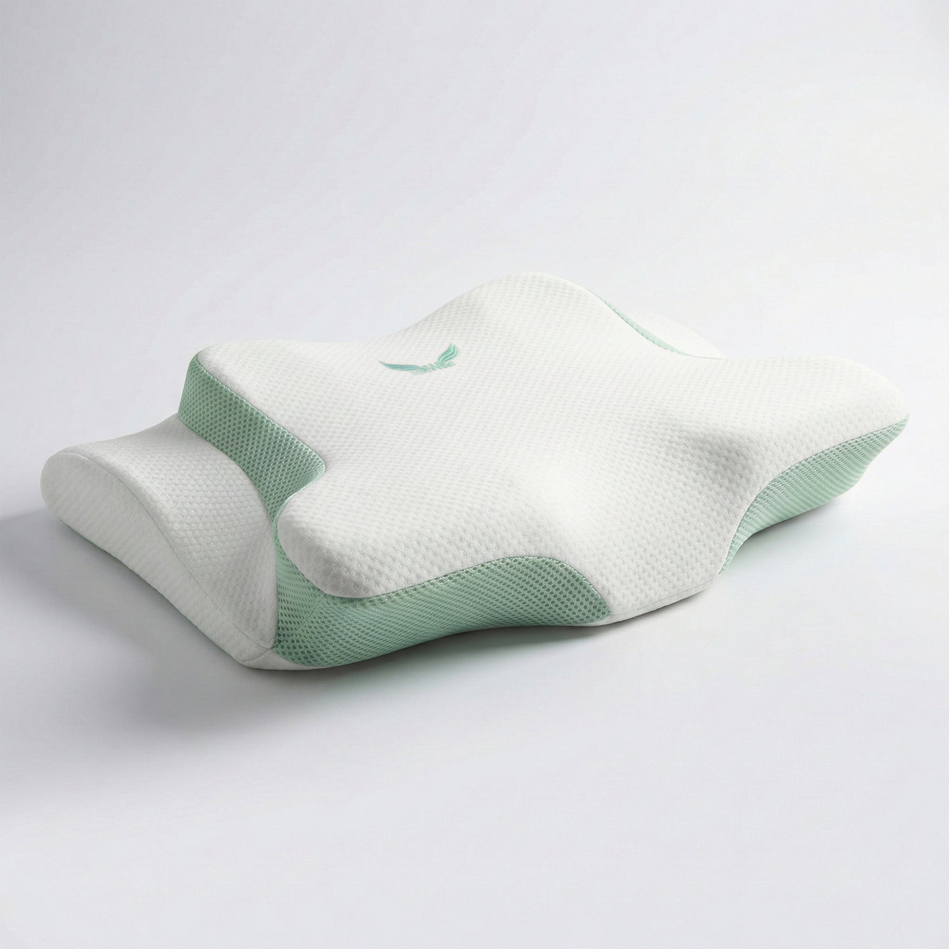 Y NOT Dreampillow Ergonomic hoofdkussen met ergonomische nekondersteuning in witte uitvoering