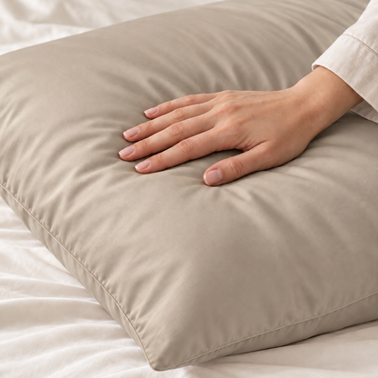 Y-NOT Kussenslopen  Bamboe Sand 60x70 cm  2-pack