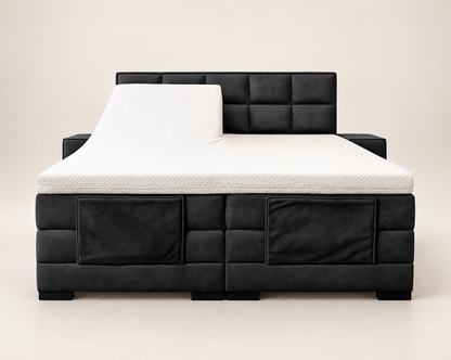 Y-NOT - Elektrische Boxspring - Cleo - Complete set - Nº30 Black