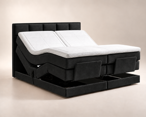 Y-NOT - Elektrische Boxspring - Cleo - Complete set - Nº30 Black