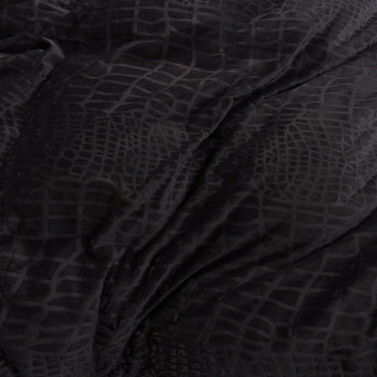 Dekbedovertrek set Velvet - Snake Skin - Jet Black - Y-NOT | be different
