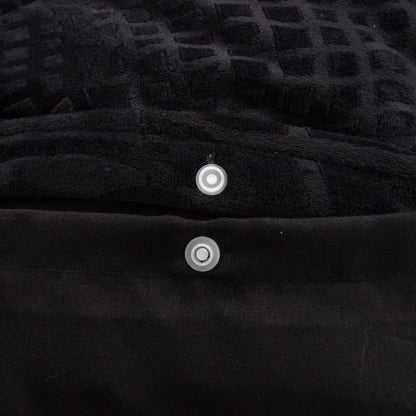 Dekbedovertrek set Velvet - Snake Skin - Jet Black - Y-NOT | be different