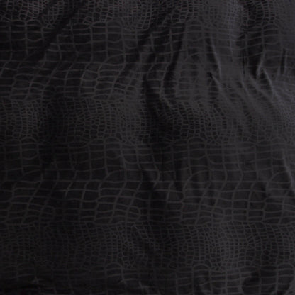 Dekbedovertrek set Velvet - Snake Skin - Jet Black - Y-NOT | be different