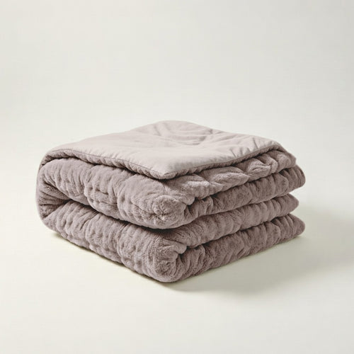 YNOT Dreambed Cloud Pom Pom Fur Taupe