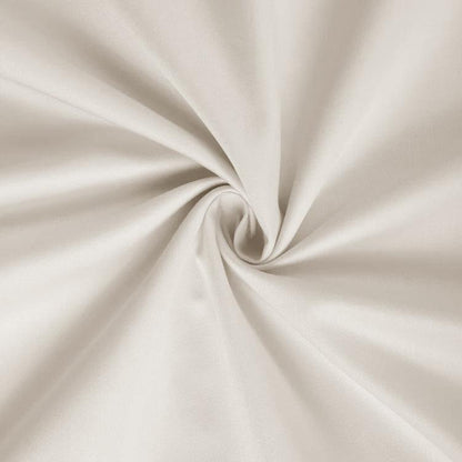 Topper Hoeslaken Katoen Satijn Premium Pearl White