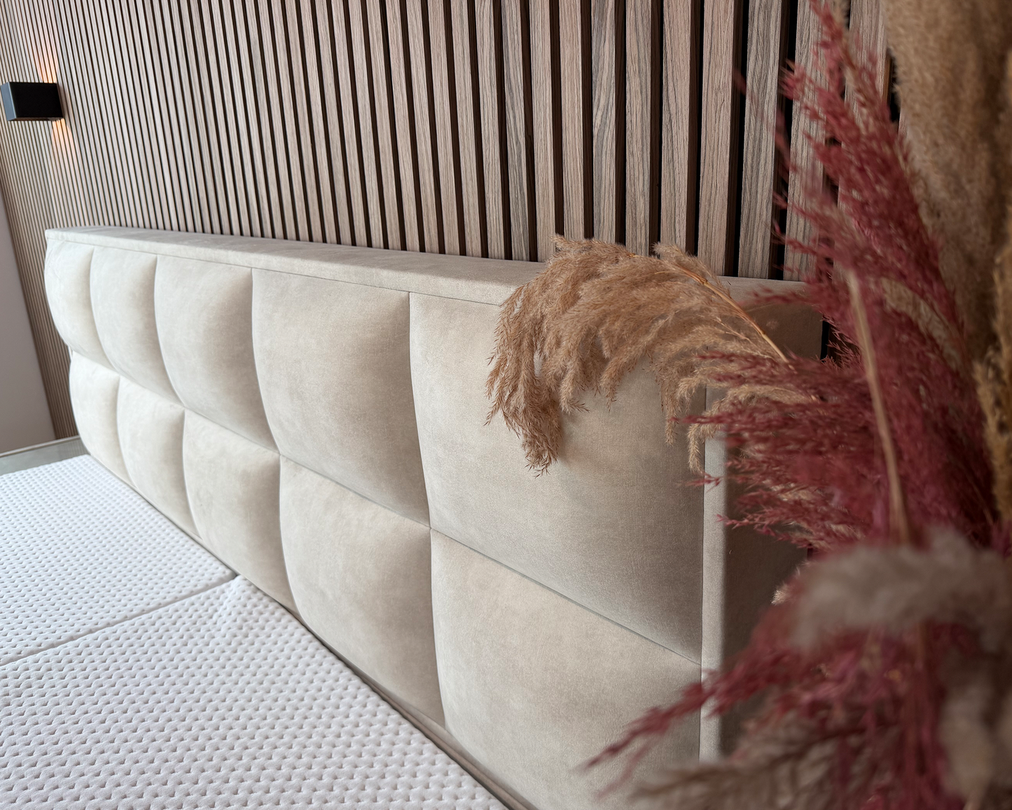 Y-NOT - Elektrische Boxspring - Cleo - Complete set - Nº29 Ivory