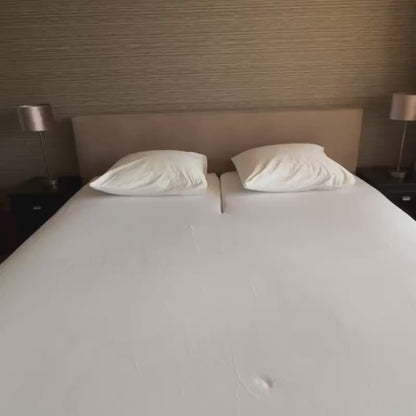 Y-NOT Velvet Dekbed Pearl White