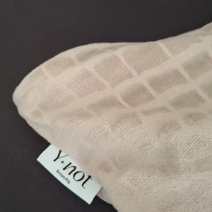 Y-NOT Velvet Snake Dekbed Taupe