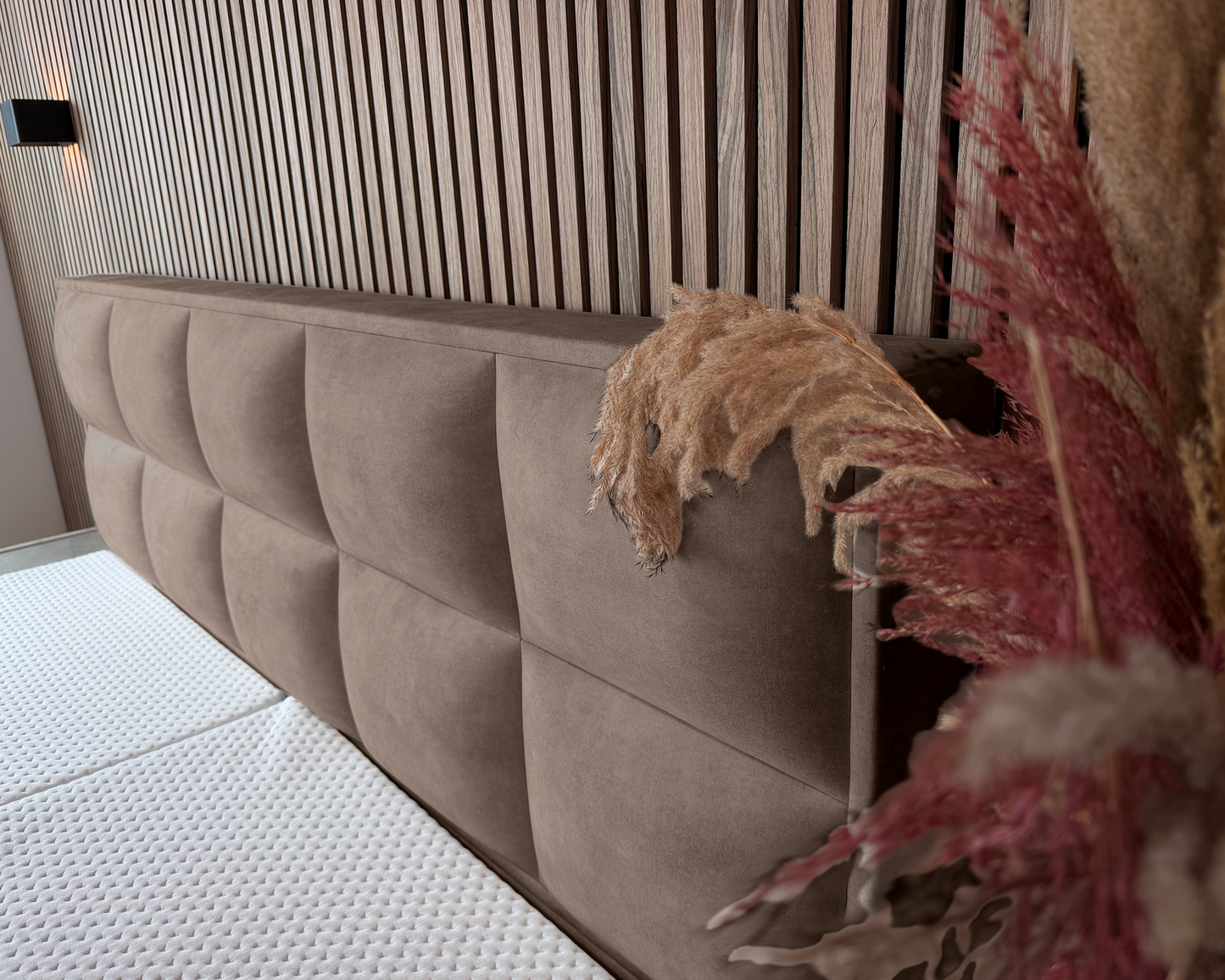 Y-NOT - Elektrische Boxspring - Cleo - Complete set - Nº31 Taupe