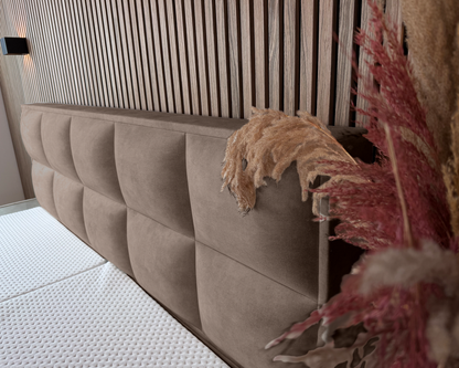 Y-NOT - Elektrische Boxspring - Cleo - Complete set - Nº31 Taupe