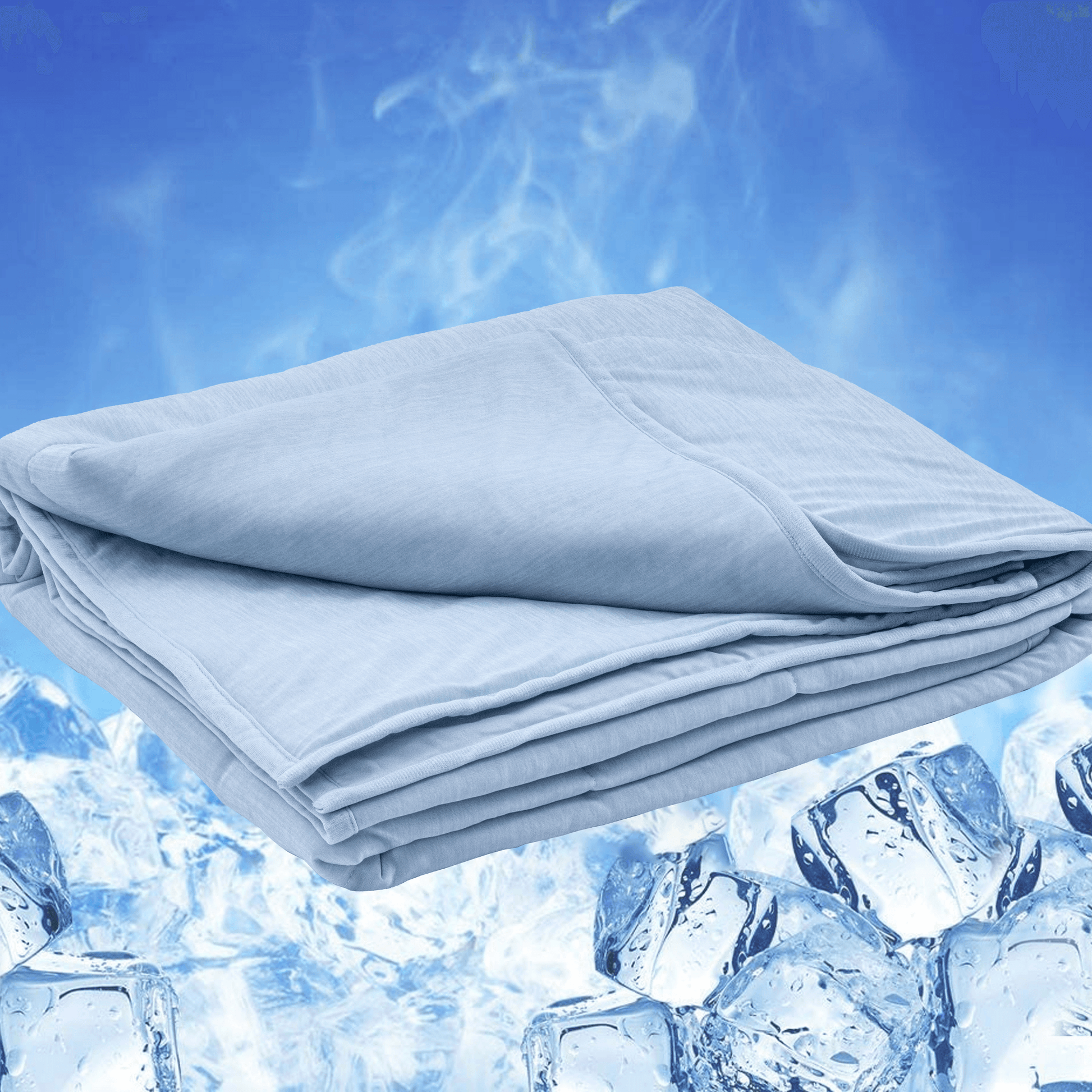 Dormez au frais et confortablement avec la couette d'été Blue Cell.